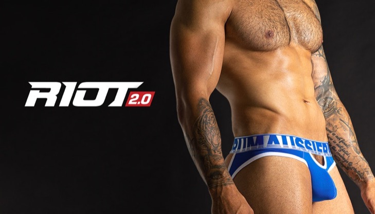 Prodyšné Jocksy AussieBum RIOT 2.0 Jock Royal2 - kópia_729px